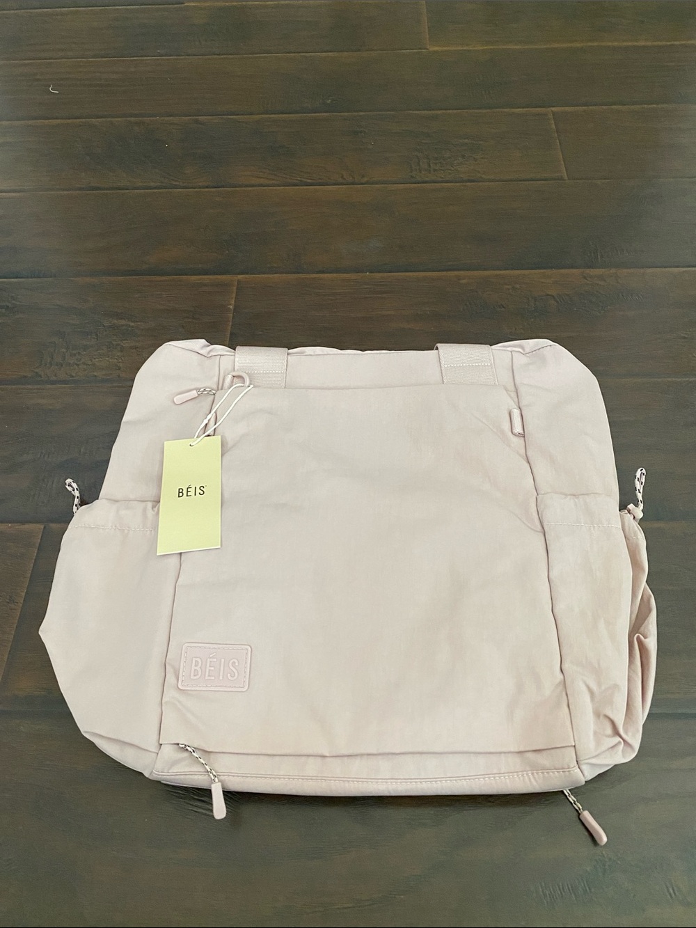 New with tag Béis The Sport Tote atlas pink hand bag women OS